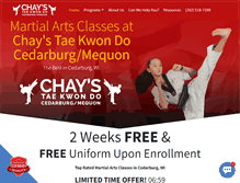 Tablet Screenshot of chayscedarburg.com